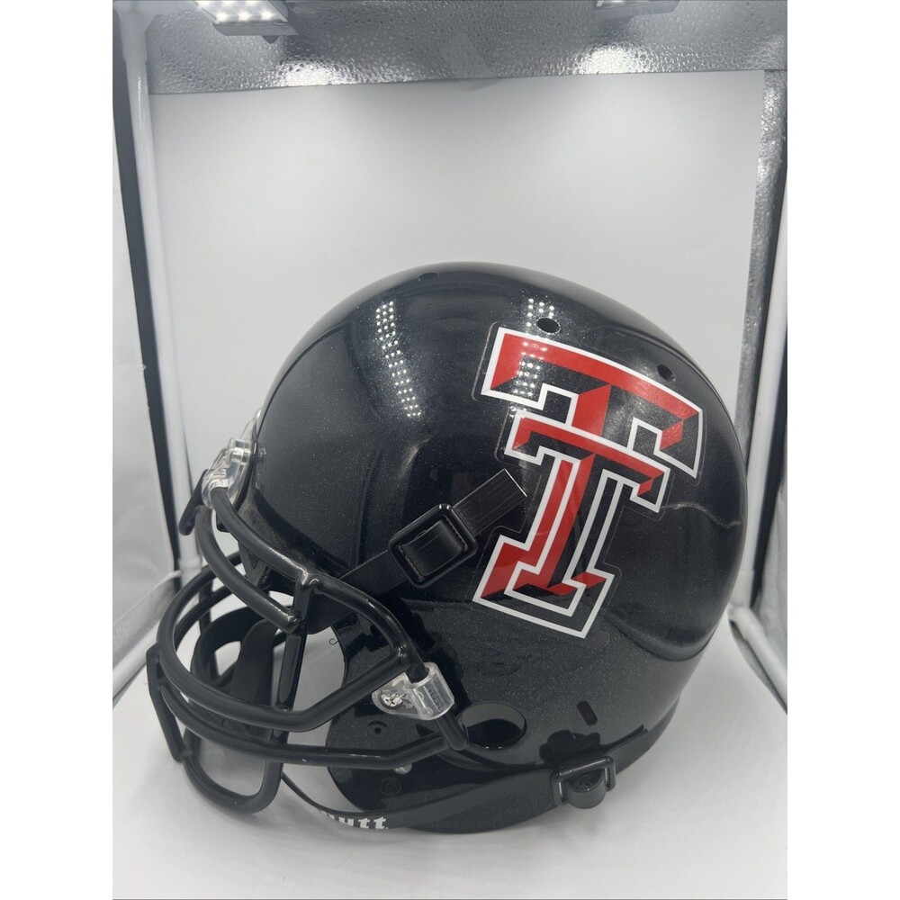 Texas Tech Red Raiders Full Size Football Helmet Replica NCAA Schutt